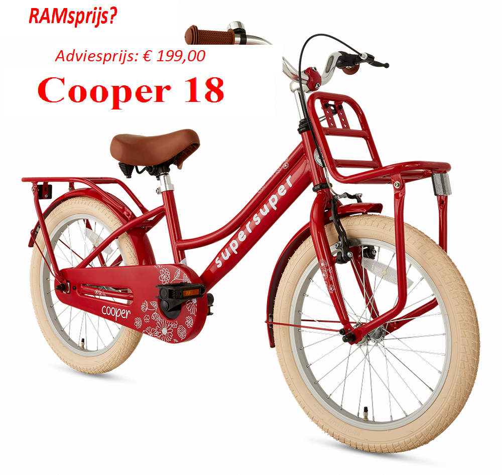 Cooper 18     Adviesprijs: € 199,00         RAMsprijs?