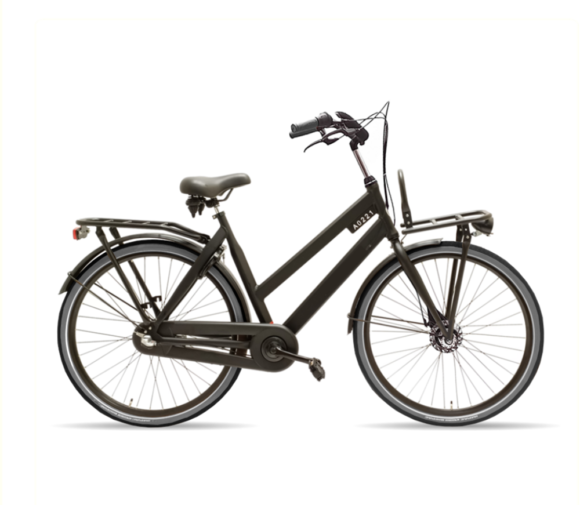 Avalon Style D54cm. Kleur: zwart. Uitvoering: Shimano R3/Remnaaf. Met oa: Aluminium frame, Rodi G13 velgen, zwarte G13 spaken, CST banden, Hesling xcero kettingkast, THUN trapas en crankstel, alu achterdrager,ART slot, inclusief voordrager, Made in Holland.(afgebeeld is Style N3)